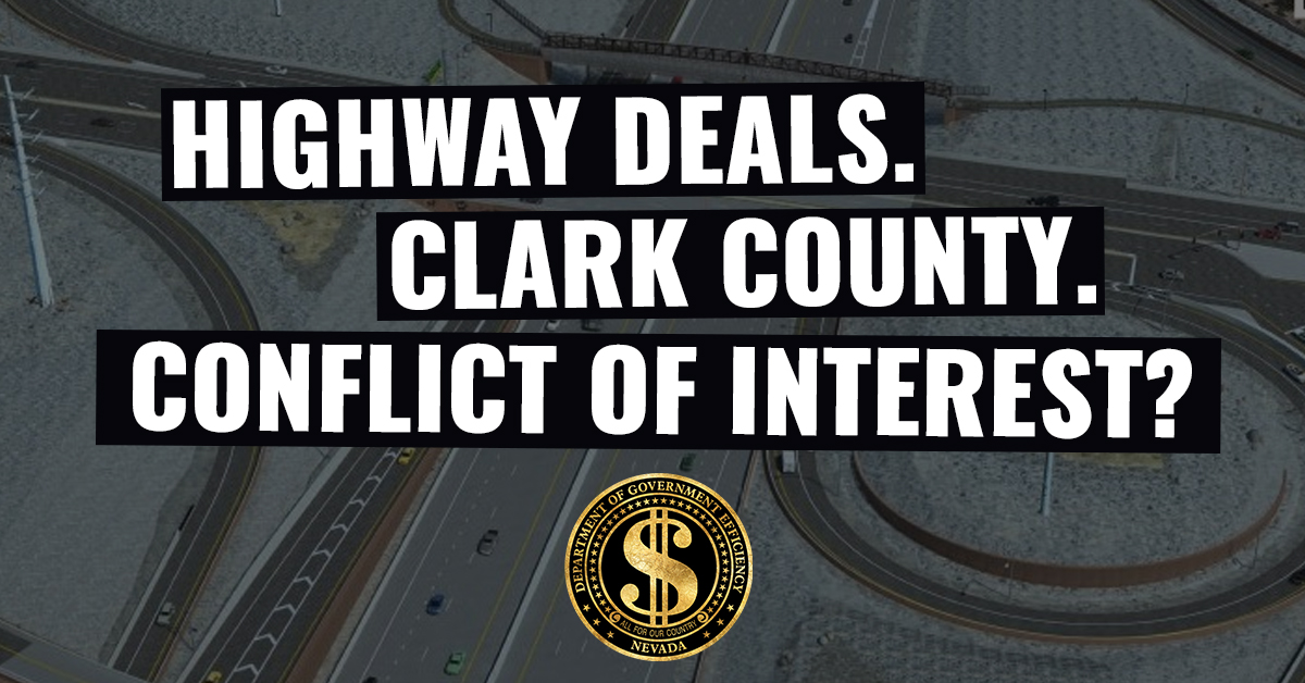 Clark County Highway Contract Raises Big Questions